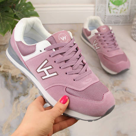 Buty sportowe damskie sneakersy różowe VanHorn IS27001